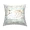 Stupell Industries Glam Crown Swan Throw Pillow